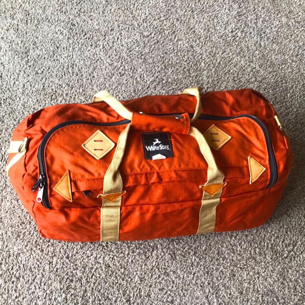 VINTAGE 1970’s White Stag Duffle Bag